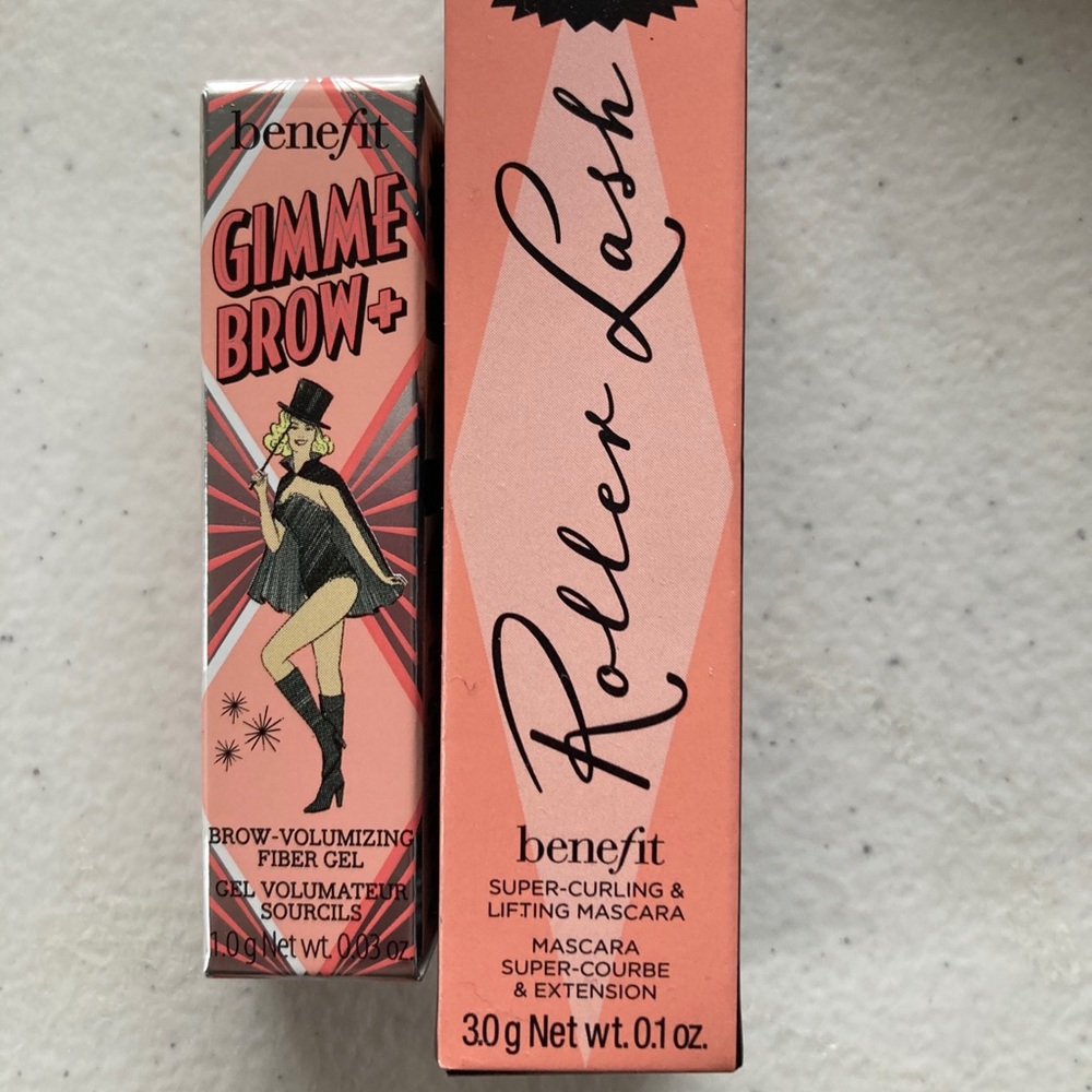 Benefit Gimme Brow and Roller Lash Mascara minis